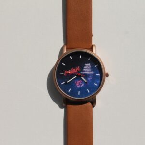Mustard (camel) Leather Watch / ساعة جلد