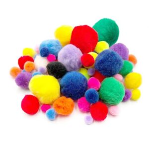 Pom-Poms / كرات بوم بوم لتزيين الحرف اليدوية
