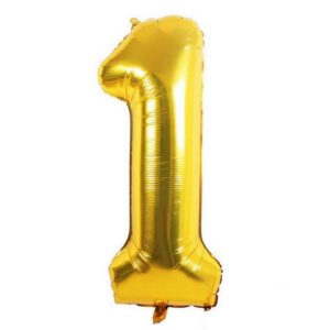 Foil Balloon Number 1 / بالون رقم 1