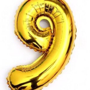 Foil Balloon Number 9 / بالون رقم 9