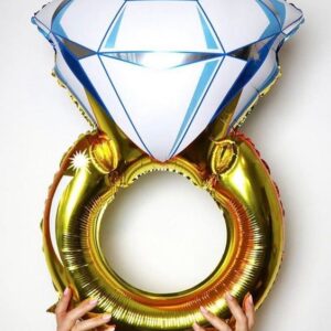 Diamond Engagement Ring Balloon / بالون خاتم الخطوبة