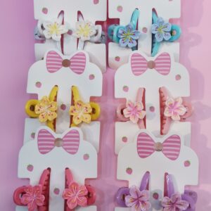 Flower Claw Clip / توك شعر ديل حصان