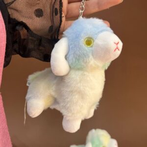 Sheep Cotton Keychain / ميدالية خروف