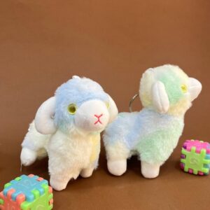 Sheep Cotton Keychain / ميدالية خروف