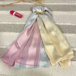 Gradient Satin Scarf / إيشارب ستان متدرج الألوان